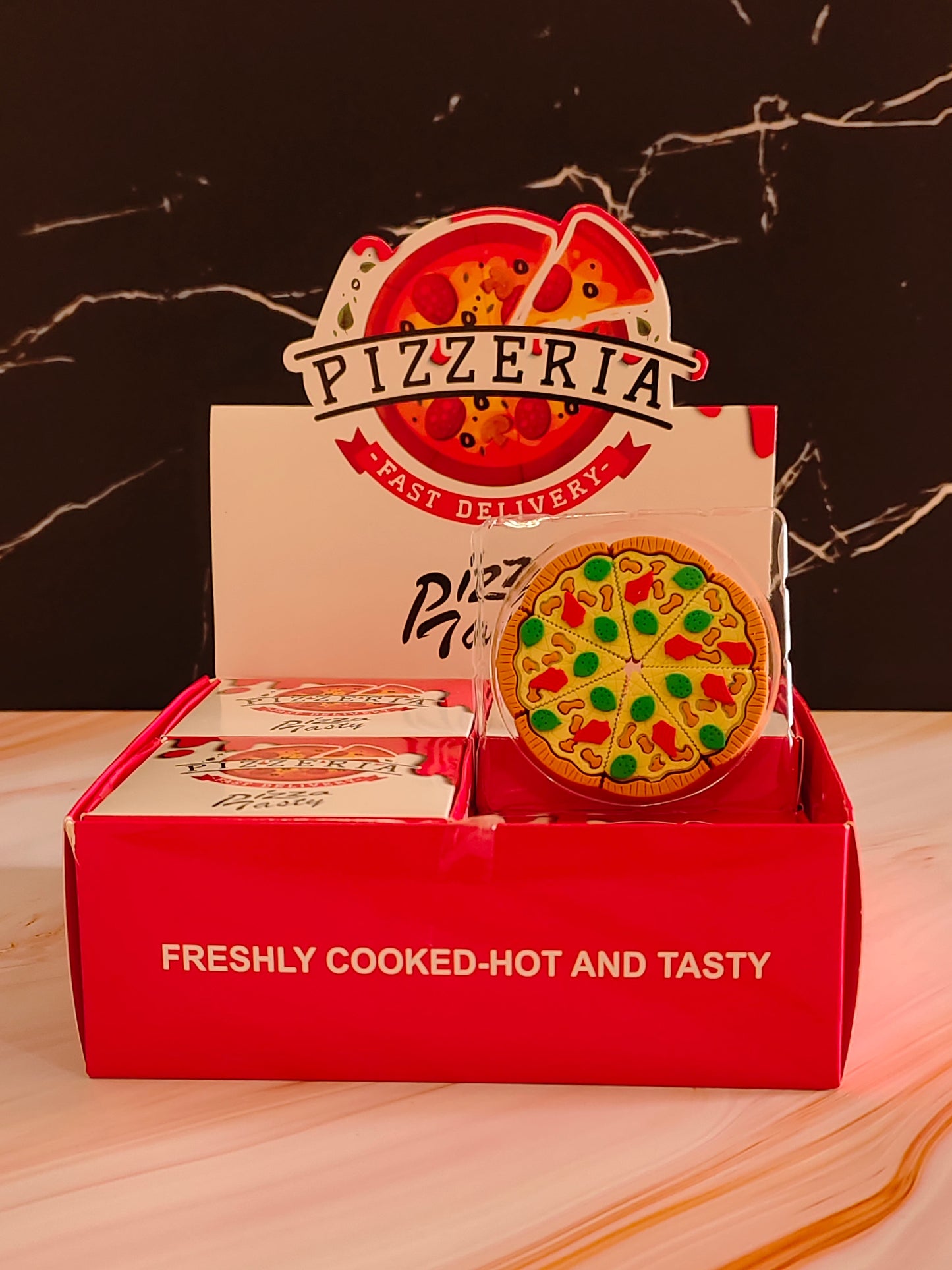 Pizza Erasers