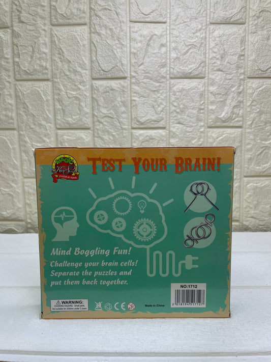 12 Metal Puzzle Set