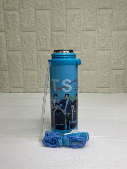 Cartoon Print Water Bottles (Stainless Steel)