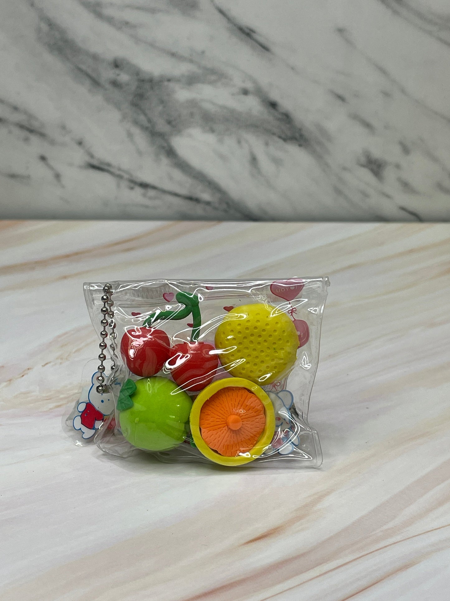 Fruit Erasers
