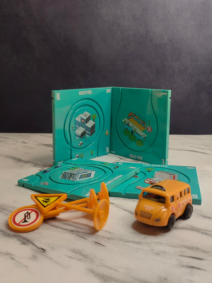Magnetic Plate Vehicle Game