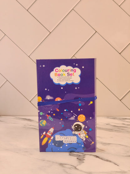 3 Fold Coloring Book Set