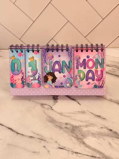 Kids Table Calender