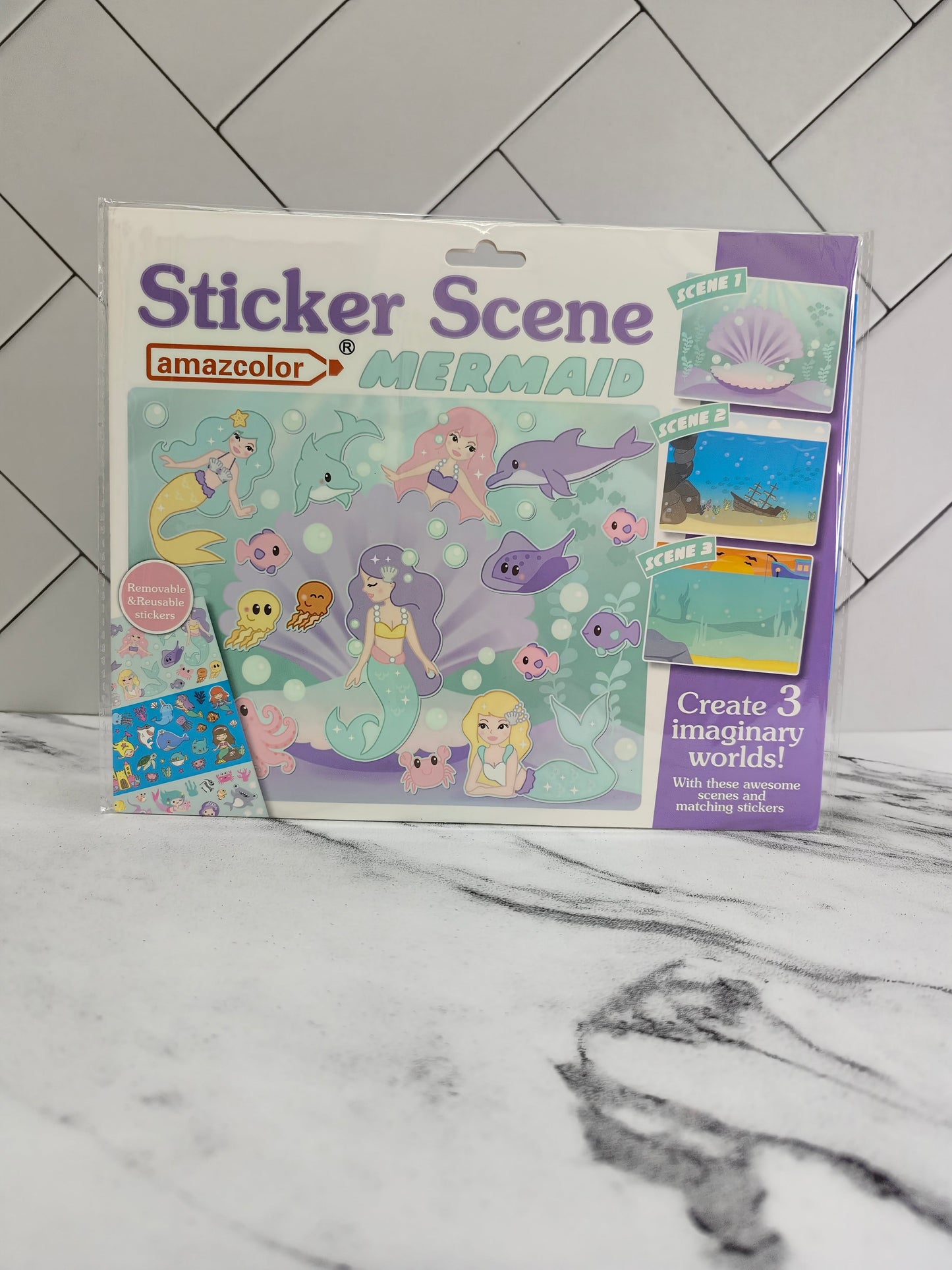 Sticker Scene Activity Book