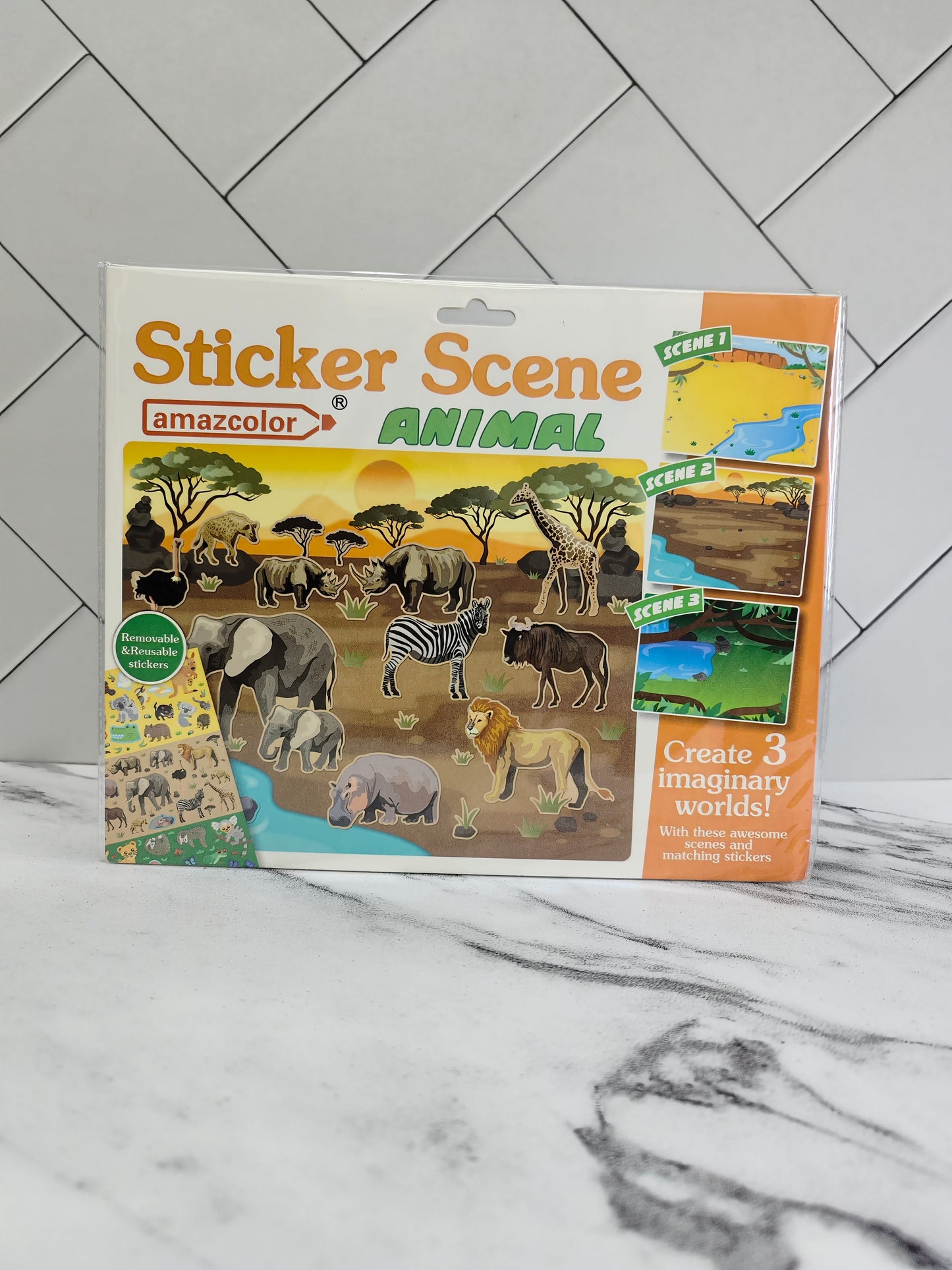 Sticker Scene Activity Book