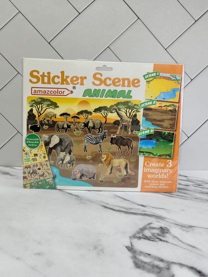 Sticker Scene Activity Book