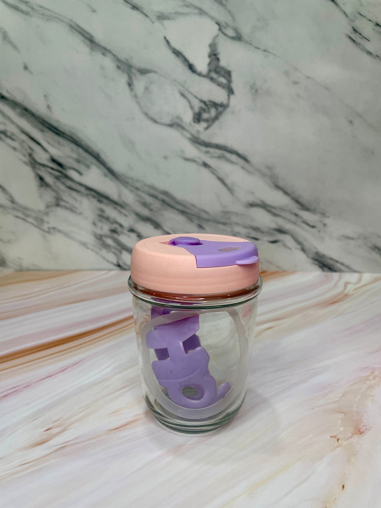 Straw Cup Glass